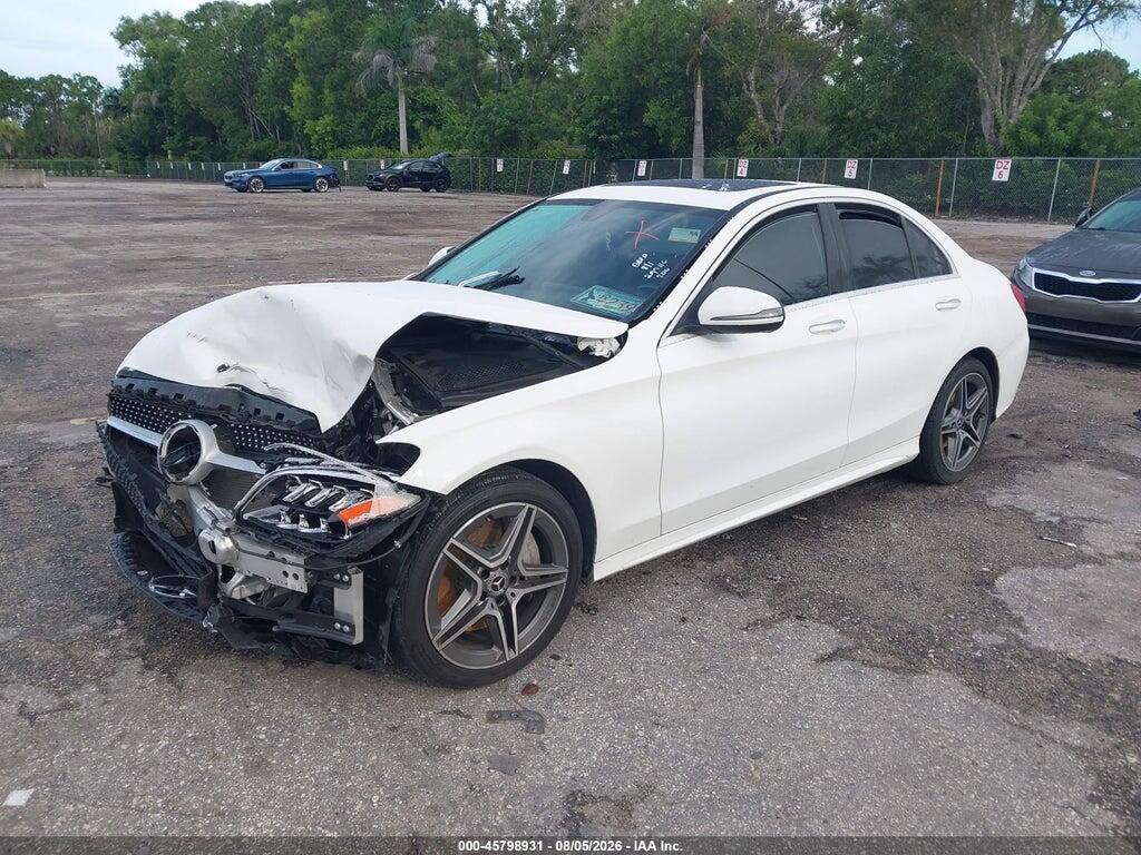 WDDWF8EB5LR561155 2020 MERCEDES-BENZ C 300 photo no. 2