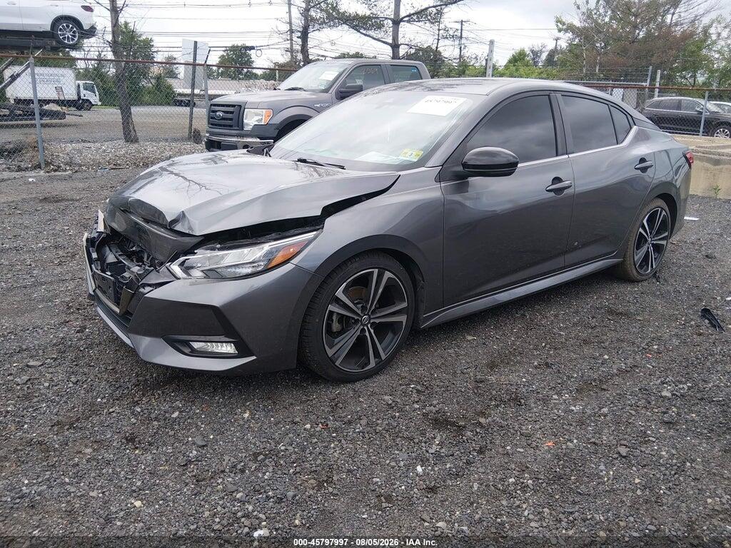 3N1AB8DV9LY290545 2020 NISSAN SENTRA photo no. 2