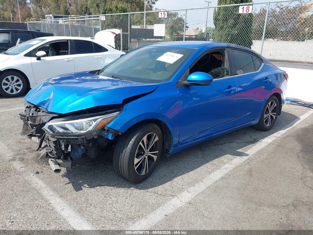 3N1AB8CV2LY229782 2020 NISSAN SENTRA photo no. 2