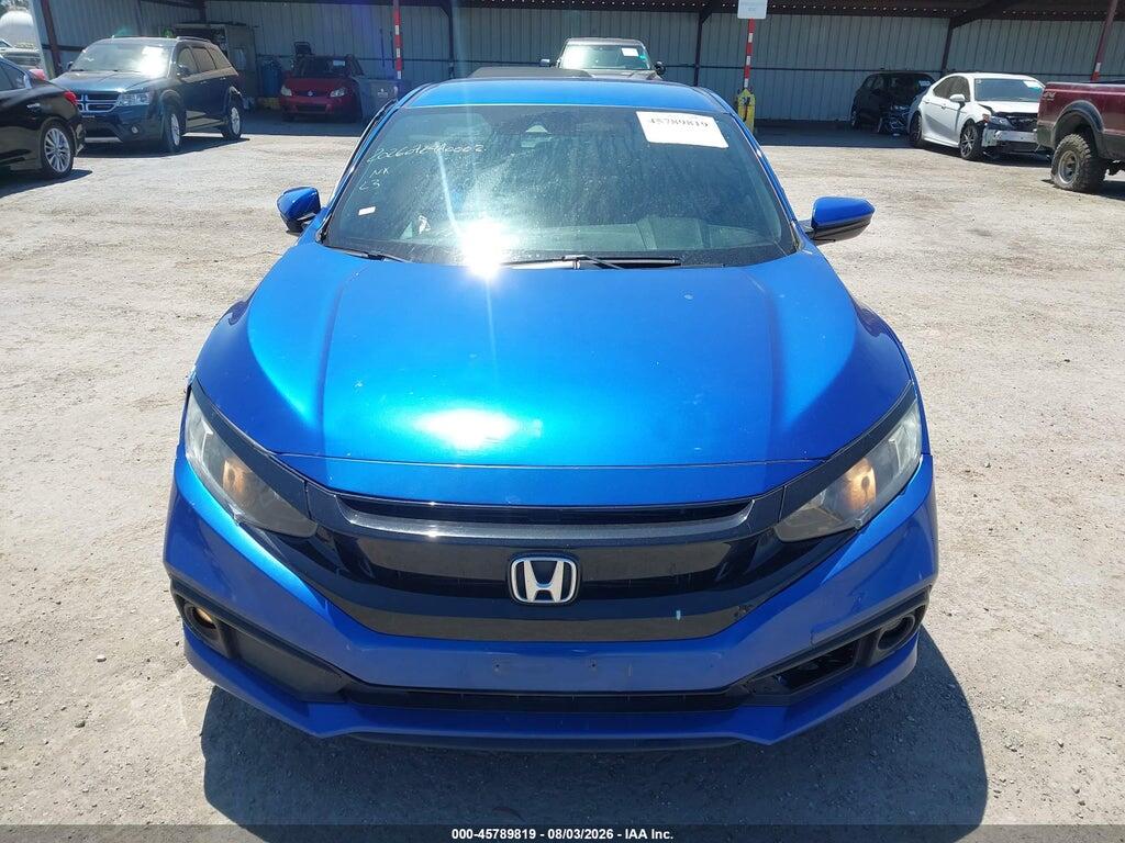2HGFC2F8XLH596245 2020 HONDA CIVIC photo no. 11