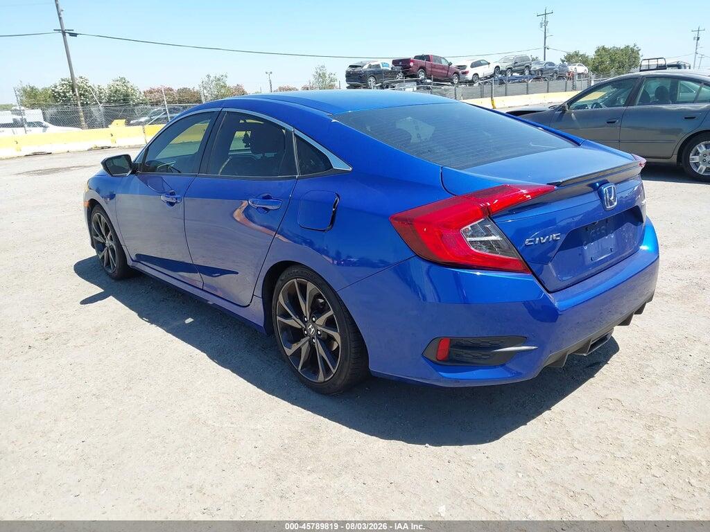 2HGFC2F8XLH596245 2020 HONDA CIVIC photo no. 3