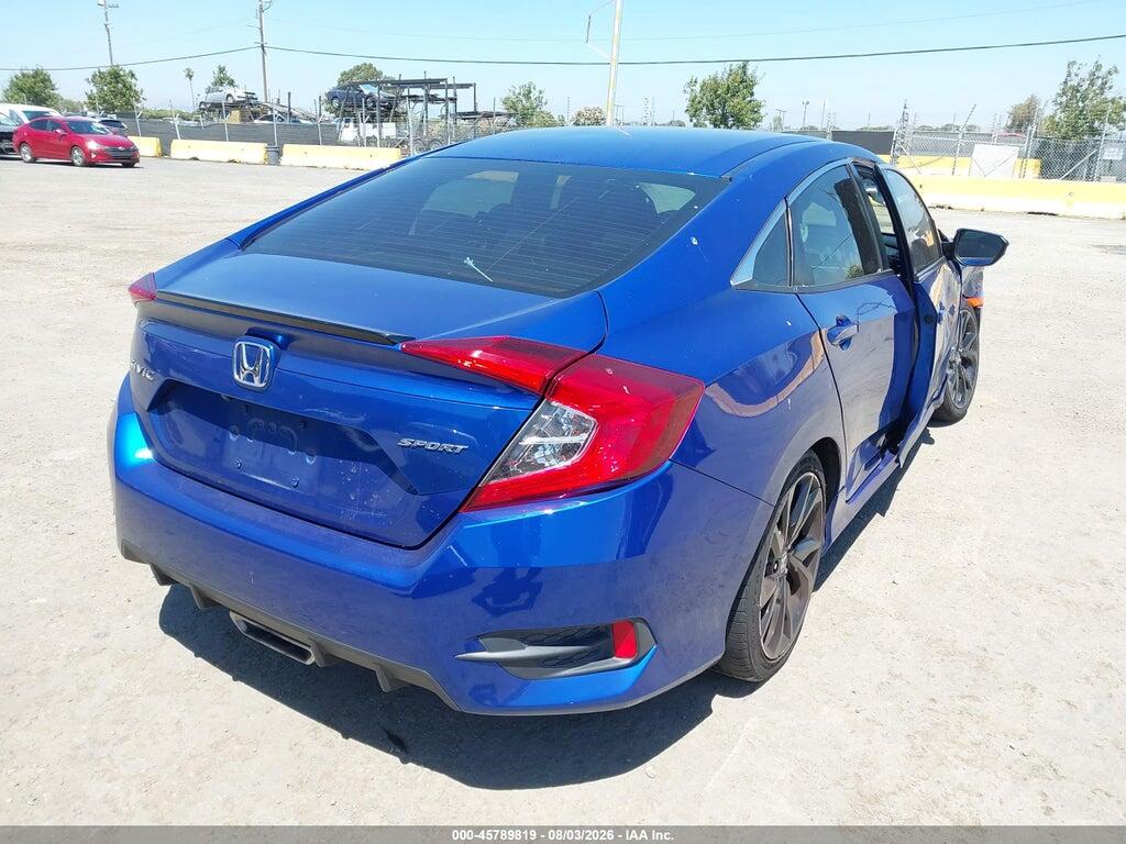 2HGFC2F8XLH596245 2020 HONDA CIVIC photo no. 4
