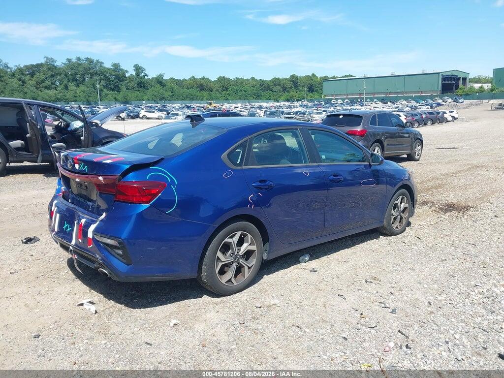 3KPF24AD3LE259512 2020 KIA FORTE photo no. 4