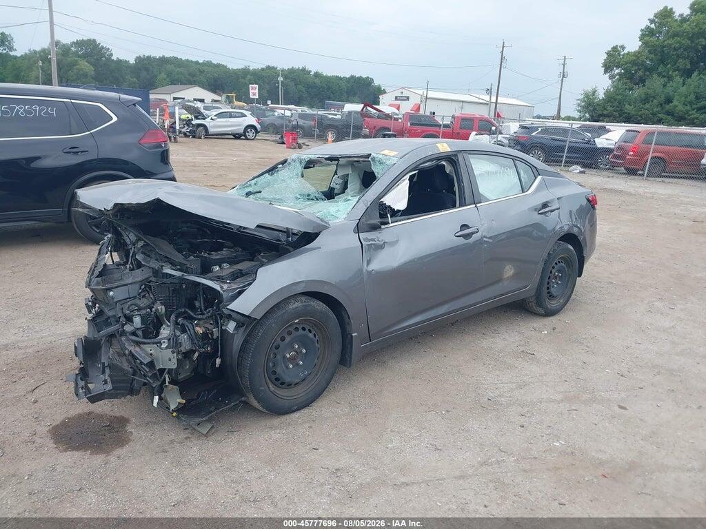 3N1AB8BVXLY304469 2020 NISSAN SENTRA photo no. 2