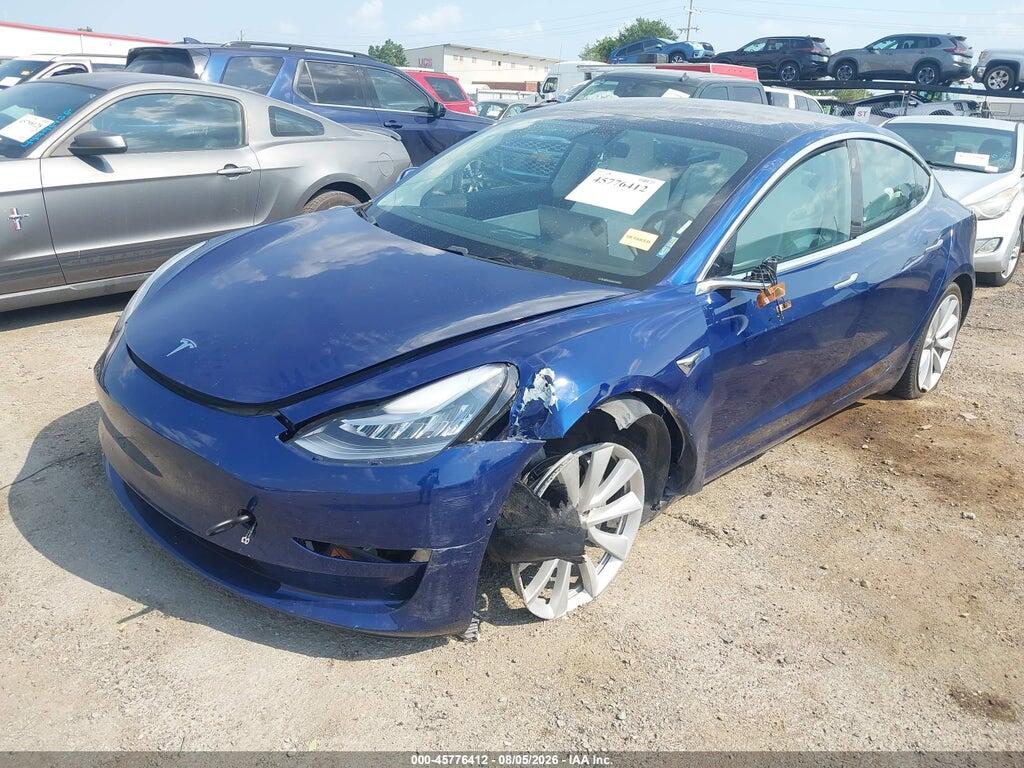 5YJ3E1EB5LF669157 2020 TESLA MODEL 3 photo no. 2