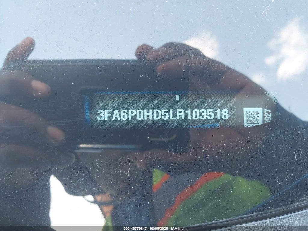 3FA6P0HD5LR103518 2020 FORD FUSION photo no. 9