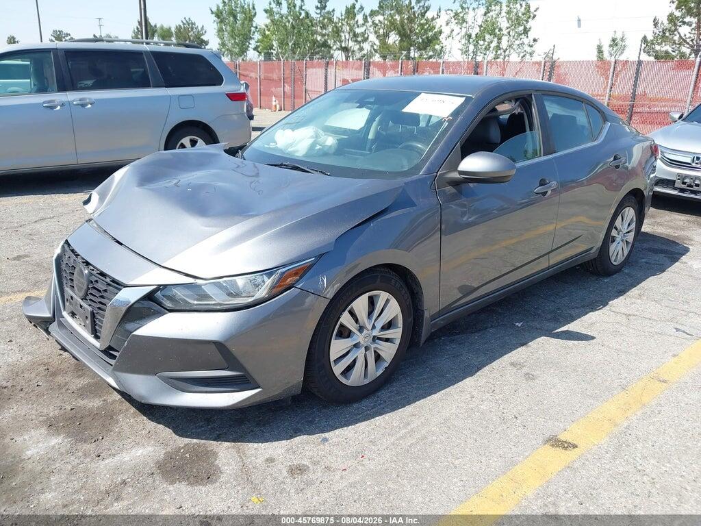 3N1AB8BV3LY225550 2020 NISSAN SENTRA photo no. 2
