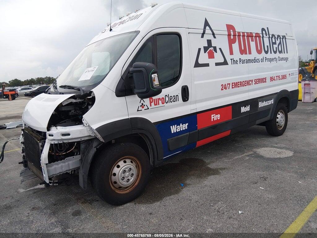 3C6TRVDG7LE142176 2020 RAM PROMASTER 2500 photo no. 2