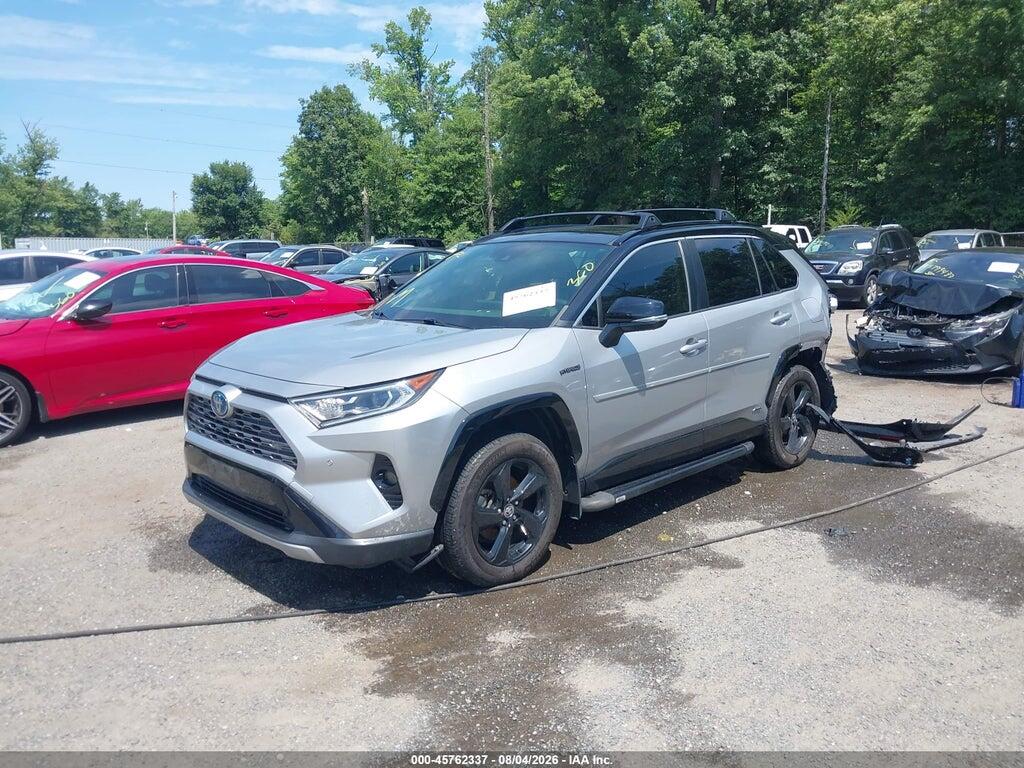 JTMEWRFVXLJ030312 2020 TOYOTA RAV4 HYBRID photo no. 2