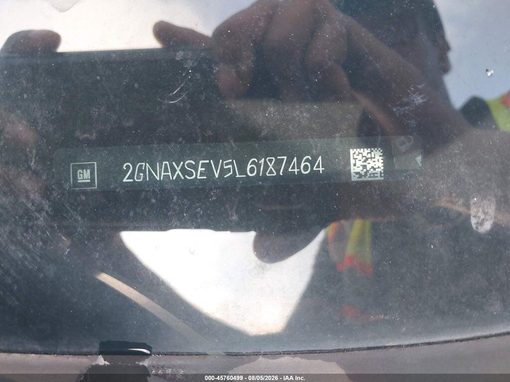 2GNAXSEV5L6187464 2020 CHEVROLET EQUINOX photo no. 9