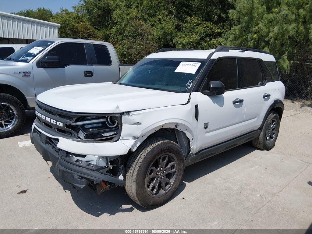 3FMCR9B66MRB20217 2021 FORD BRONCO SPORT photo no. 2