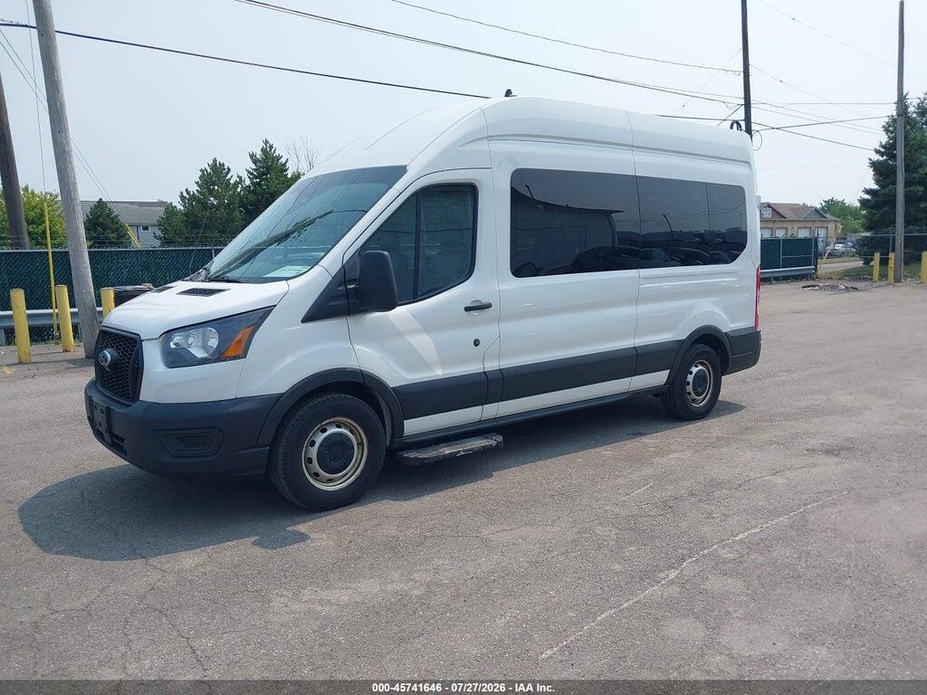 1FDAX2X88MKA89698 2021 FORD TRANSIT-350 PASSENGER VAN photo no. 2