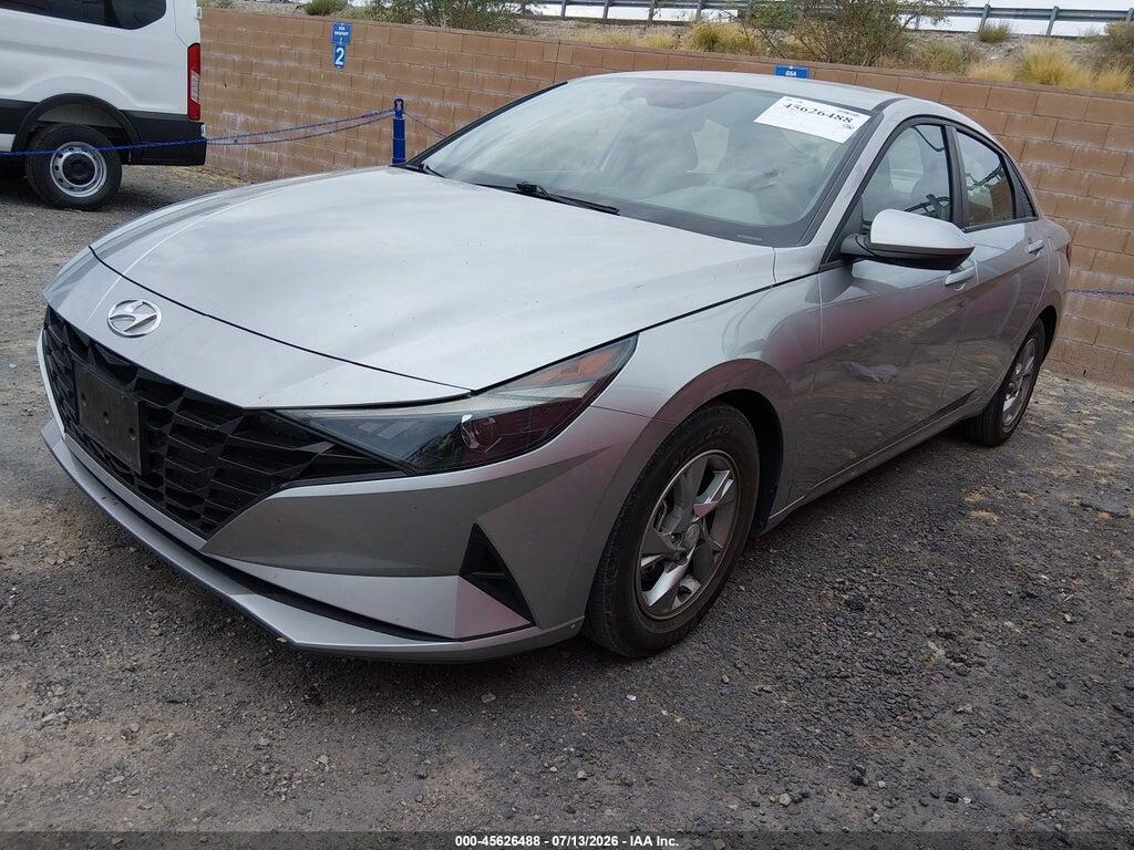 5NPLL4AG5MH042910 2021 HYUNDAI ELANTRA photo no. 2