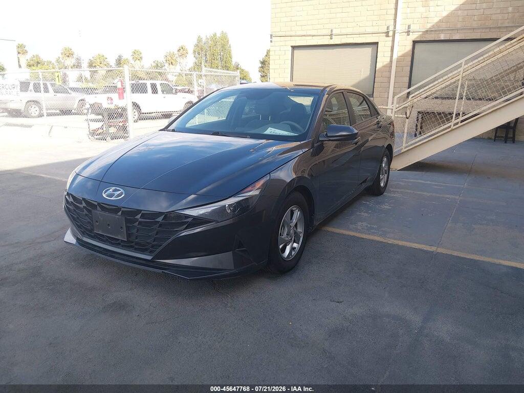 5NPLL4AG0MH042152 2021 HYUNDAI ELANTRA photo no. 2