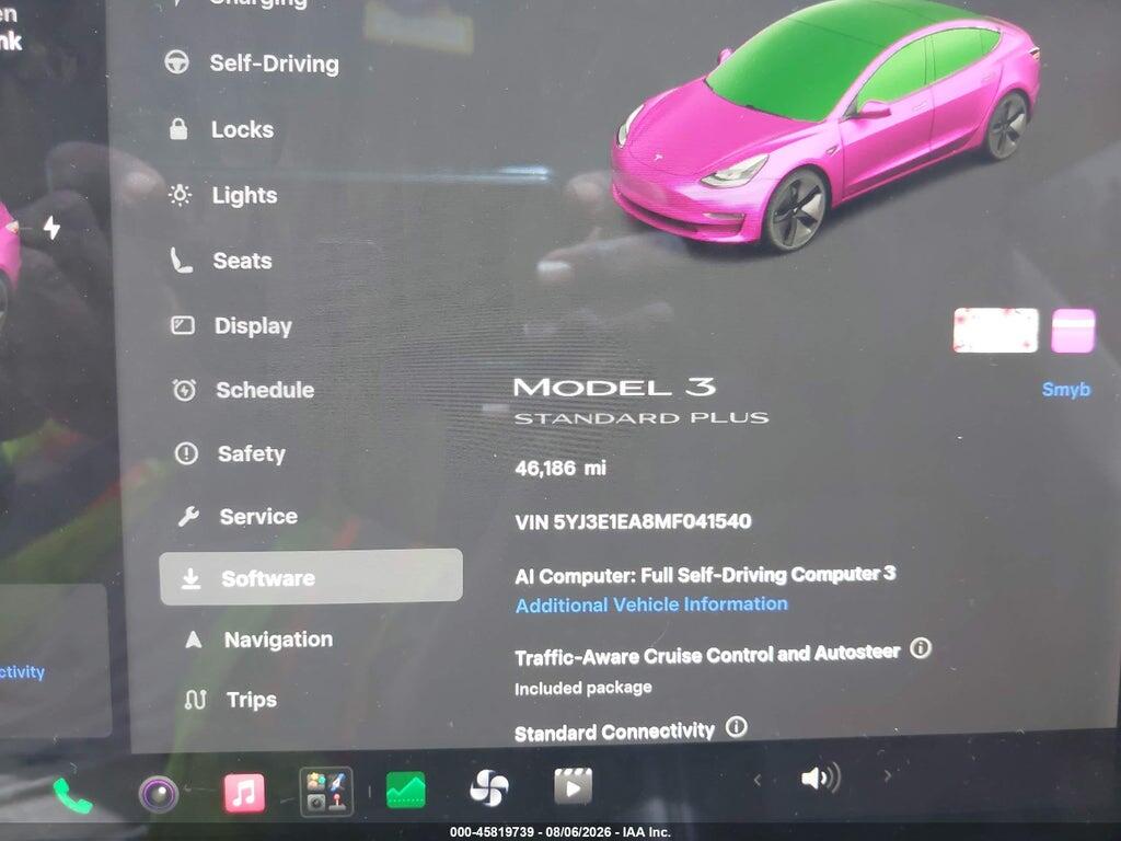 5YJ3E1EA8MF041540 2021 TESLA MODEL 3 photo no. 7
