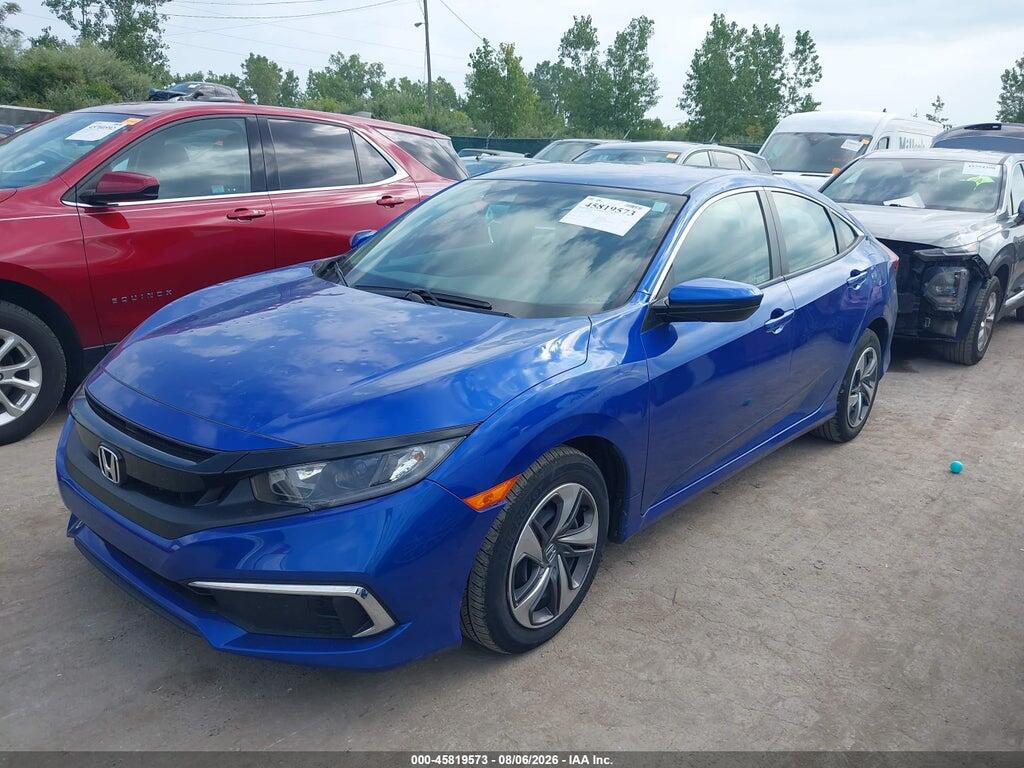 2HGFC2F60MH538953 2021 HONDA CIVIC photo no. 2