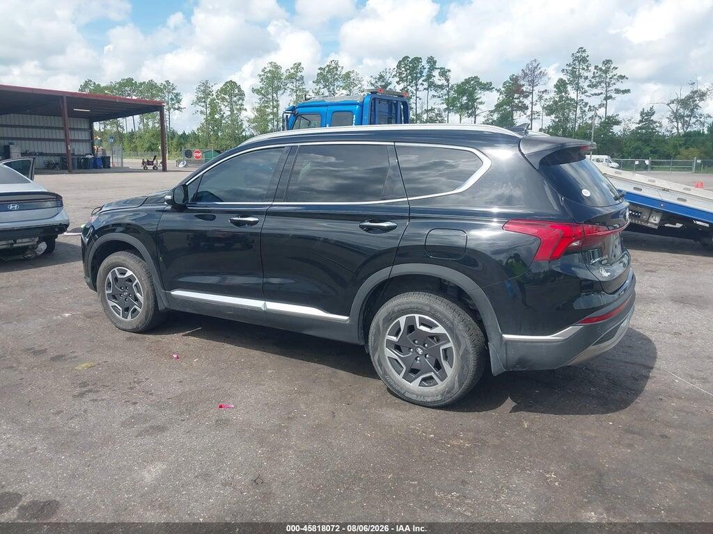 KM8S2DA18MU009072 2021 HYUNDAI SANTA FE HYBRID photo no. 3