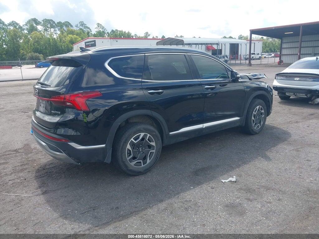 KM8S2DA18MU009072 2021 HYUNDAI SANTA FE HYBRID photo no. 4