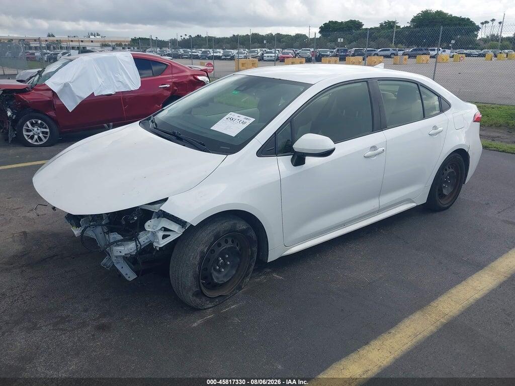 JTDEPMAE2MJ182562 2021 TOYOTA COROLLA photo no. 2