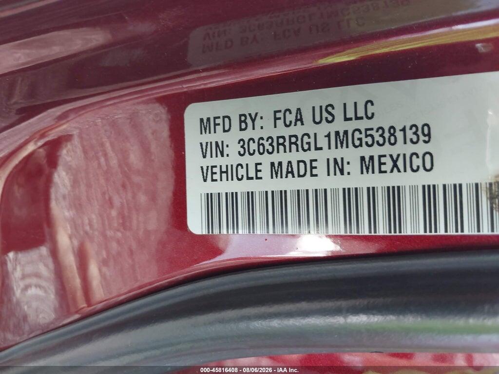 3C63RRGL1MG538139 2021 RAM 3500 photo no. 9