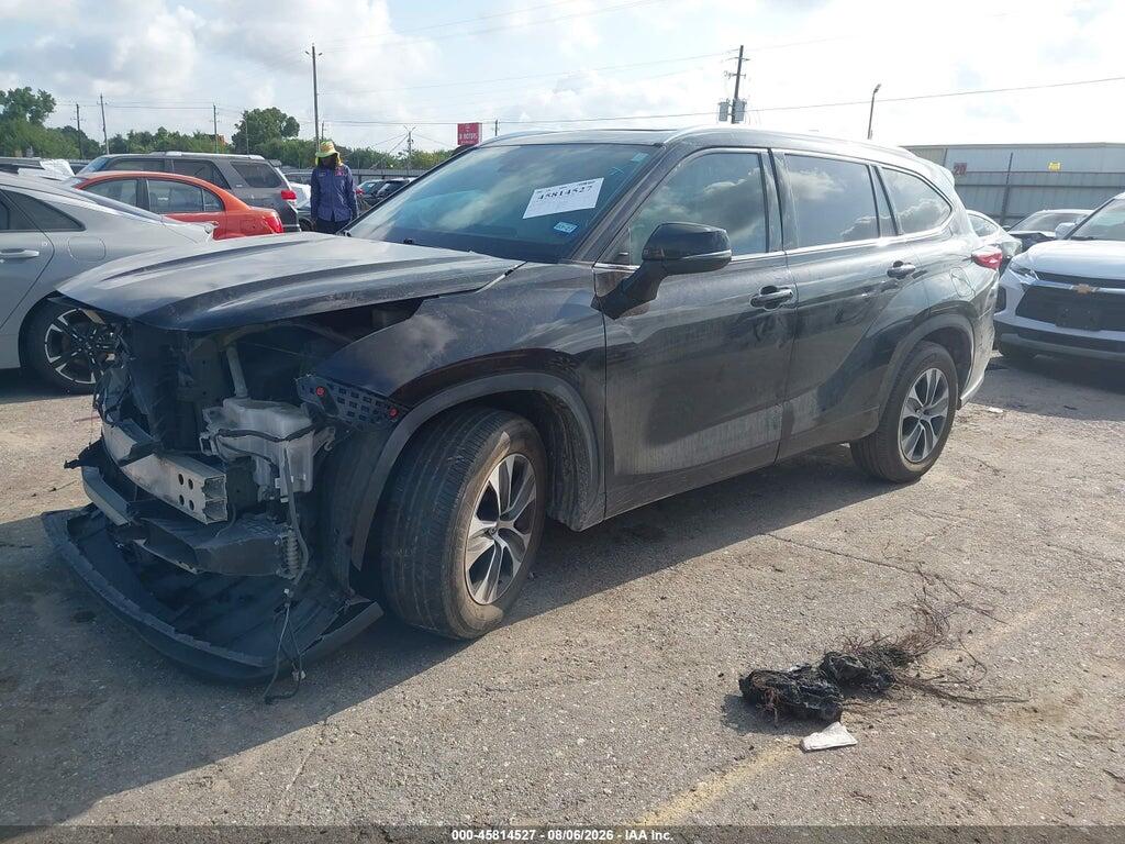 5TDGZRAH7MS032430 2021 TOYOTA HIGHLANDER photo no. 2