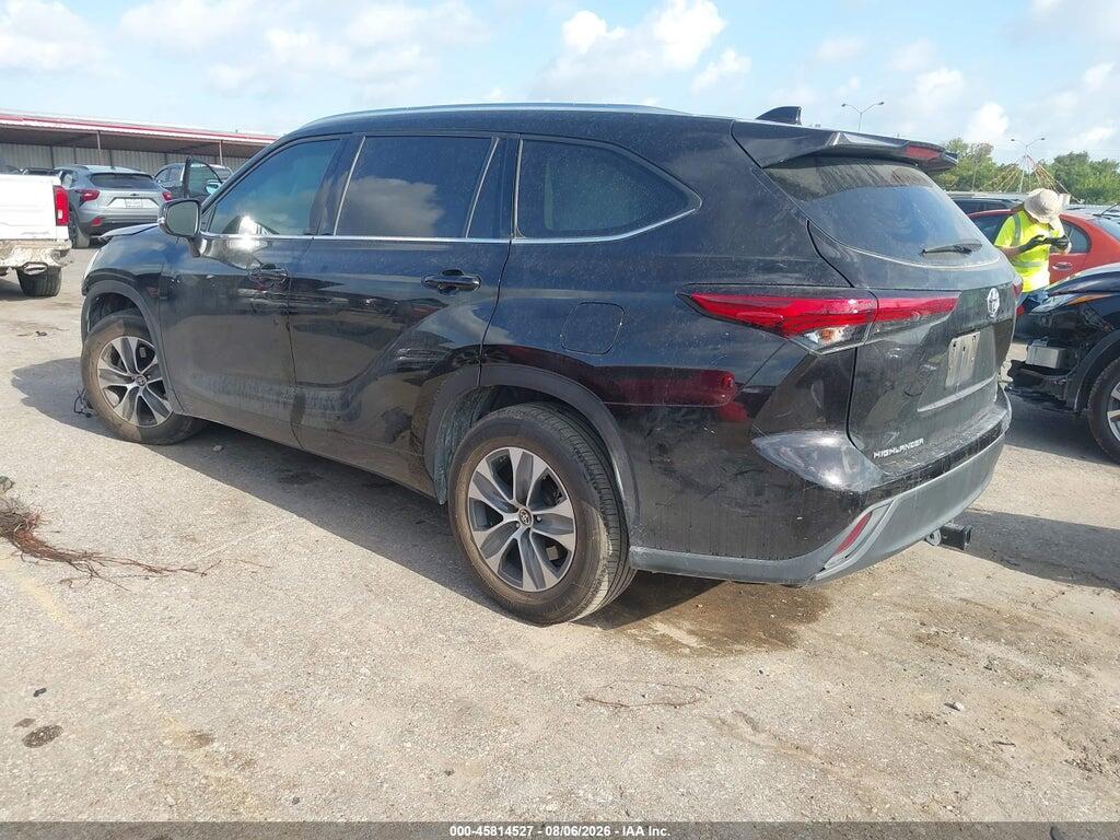 5TDGZRAH7MS032430 2021 TOYOTA HIGHLANDER photo no. 3