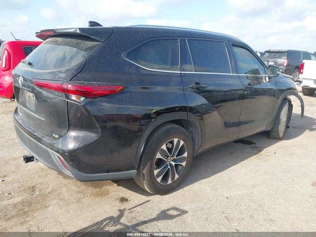 5TDGZRAH7MS032430 2021 TOYOTA HIGHLANDER photo no. 4