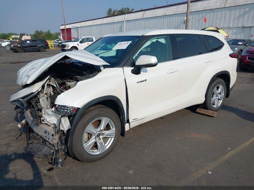 5TDBBRCH5MS532677 2021 TOYOTA HIGHLANDER photo no. 2