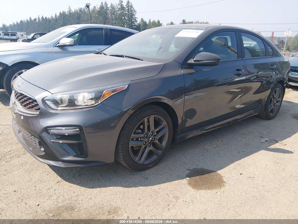 3KPF34AD3ME377378 2021 KIA FORTE photo no. 2