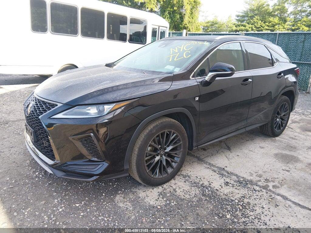 2T2SZMDA5MC308376 2021 LEXUS RX 350 photo no. 2