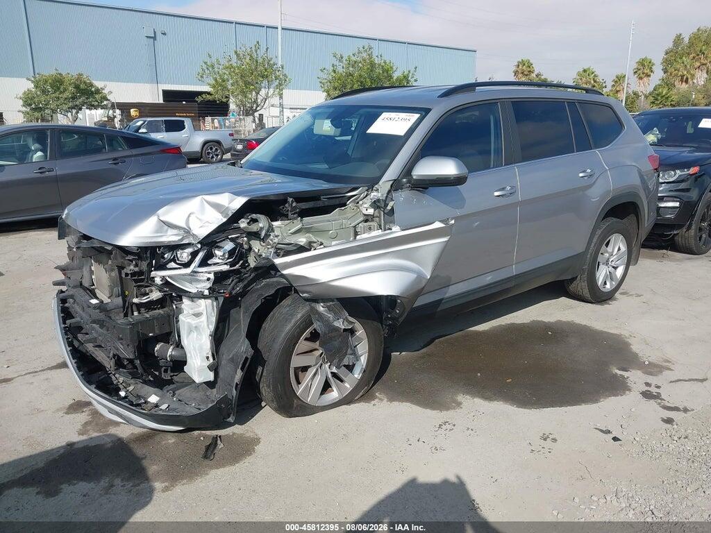 1V2AP2CA9MC525268 2021 VOLKSWAGEN ATLAS photo no. 2