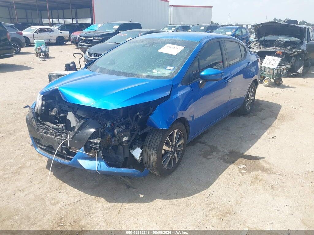 3N1CN8EV4ML812219 2021 NISSAN VERSA photo no. 2