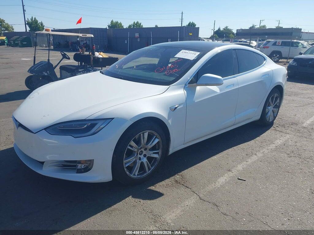 5YJSA1E29MF424662 2021 TESLA MODEL S photo no. 2