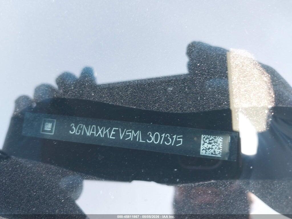 3GNAXKEV5ML301315 2021 CHEVROLET EQUINOX photo no. 9