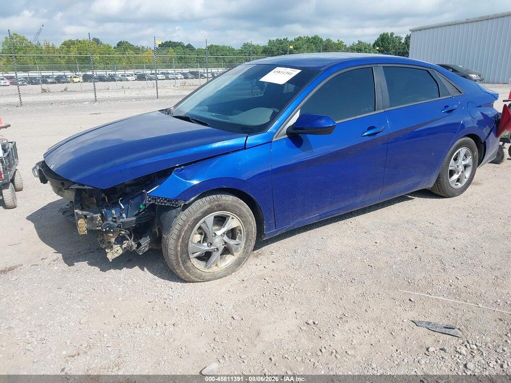 5NPLL4AG5MH046634 2021 HYUNDAI ELANTRA photo no. 2