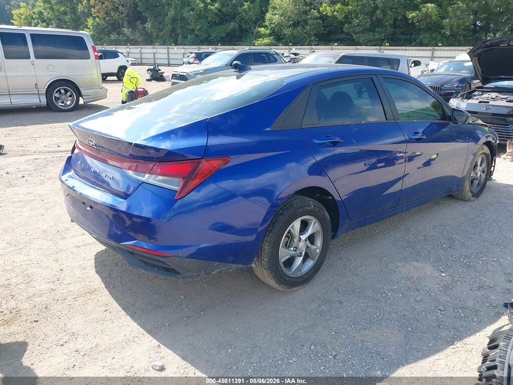 5NPLL4AG5MH046634 2021 HYUNDAI ELANTRA photo no. 4