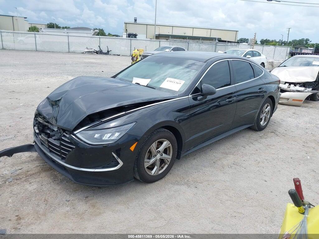 5NPEG4JA6MH130664 2021 HYUNDAI SONATA photo no. 2