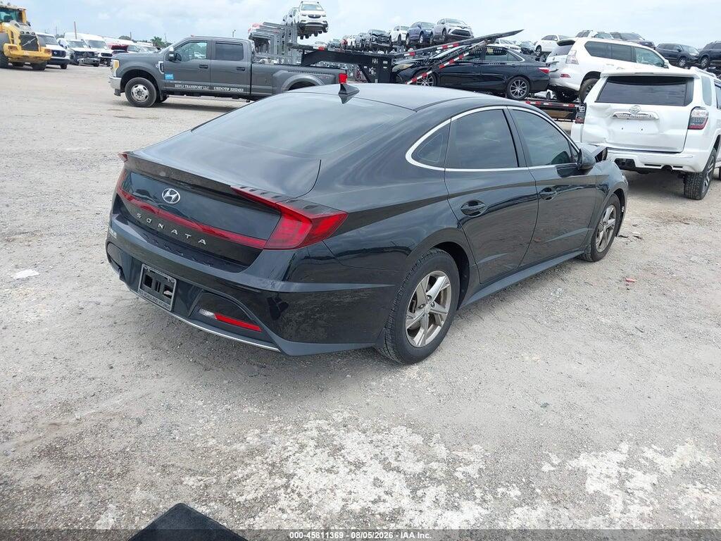 5NPEG4JA6MH130664 2021 HYUNDAI SONATA photo no. 4