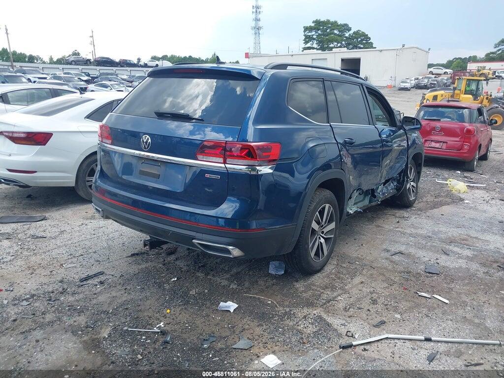 1V2LP2CA2MC528764 2021 VOLKSWAGEN ATLAS photo no. 4