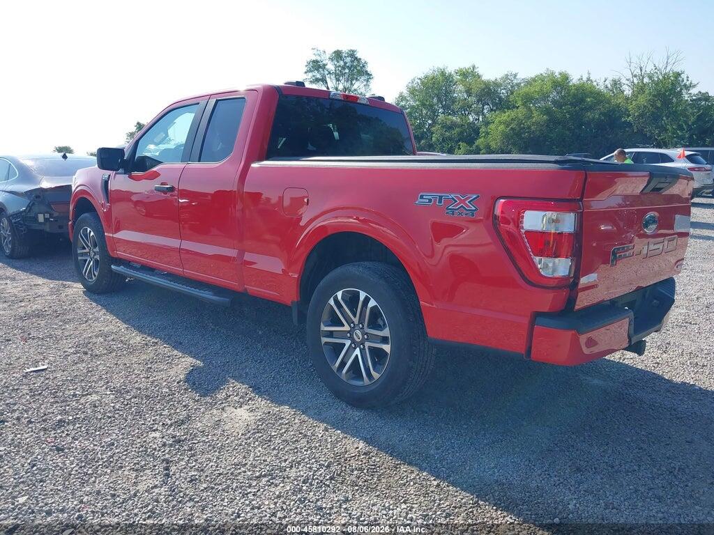 1FTEX1EP5MKD07459 2021 FORD F-150 photo no. 3
