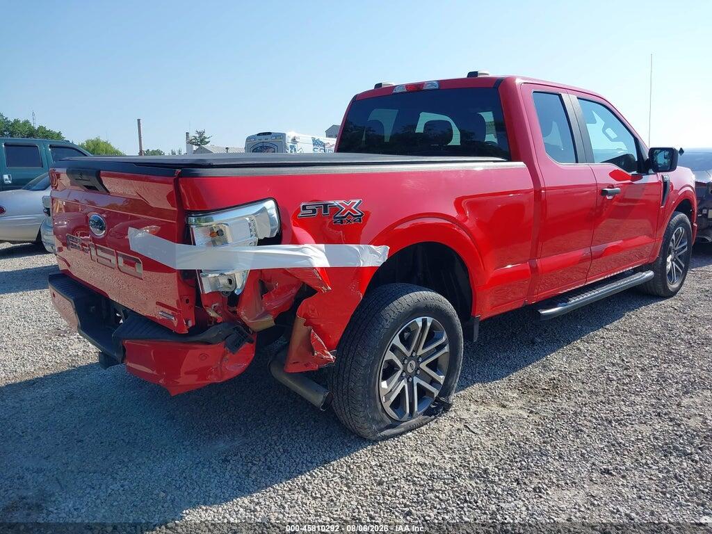 1FTEX1EP5MKD07459 2021 FORD F-150 photo no. 4