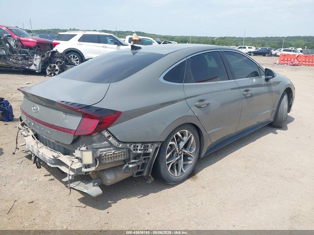 KMHL64JA2MA166963 2021 HYUNDAI SONATA photo no. 4