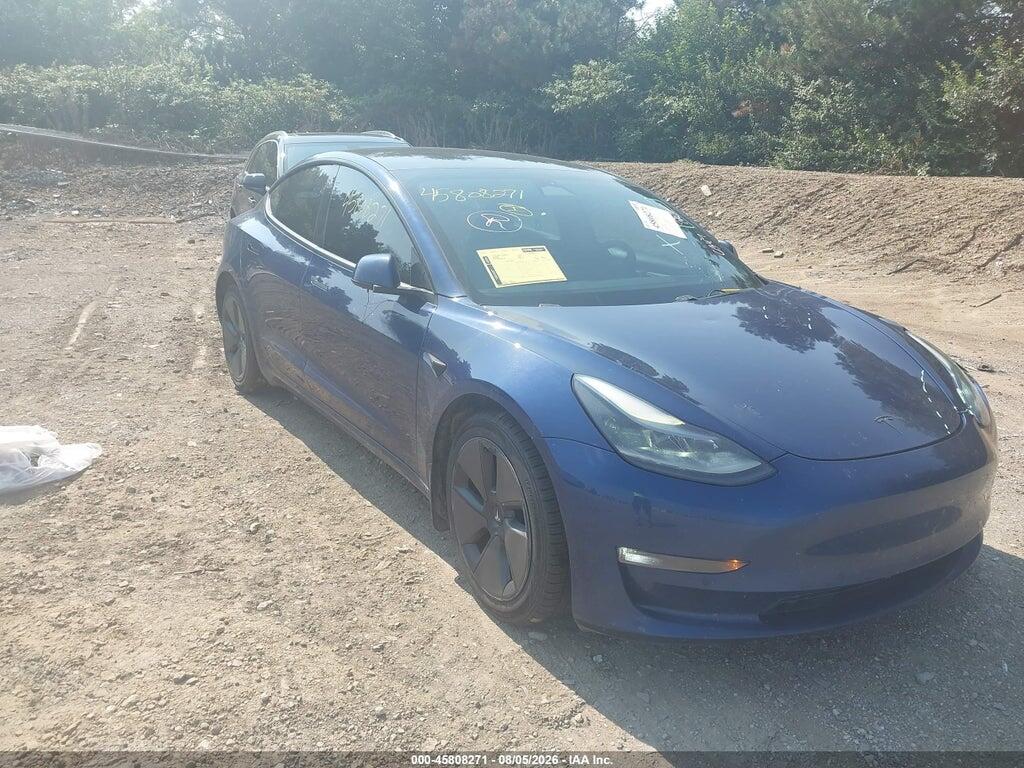5YJ3E1EB7MF978940 2021 TESLA MODEL 3 photo no. 1