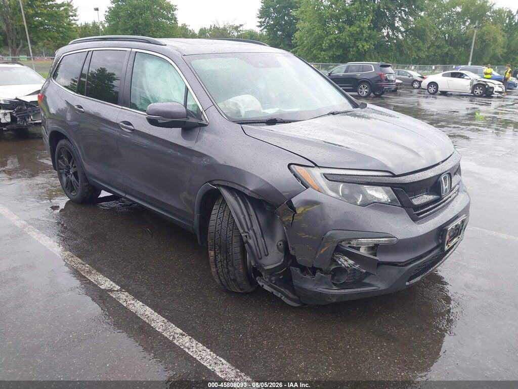 5FNYF6H29MB087253 2021 HONDA PILOT photo no. 1