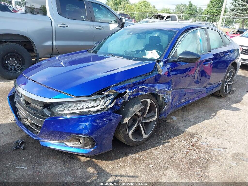 1HGCV2F36MA025871 2021 HONDA ACCORD photo no. 2