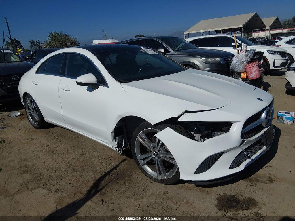 2021 MERCEDES-BENZ CLA 250 W1K5J4GB4MN187842