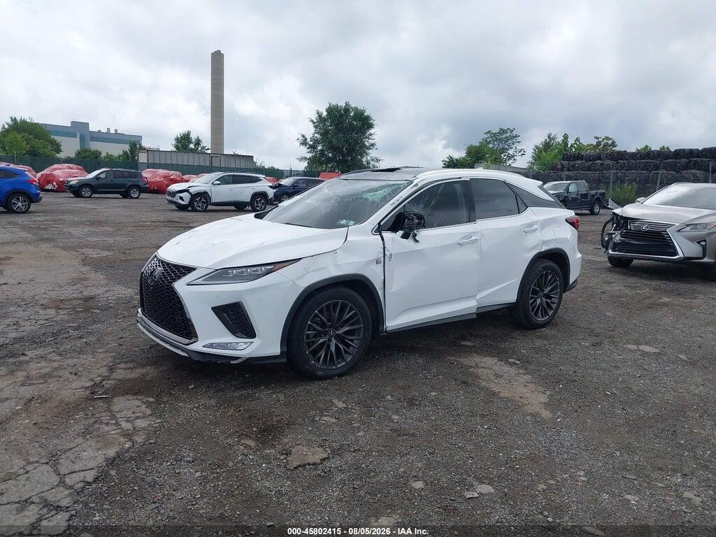 2T2YZMDA3MC305146 2021 LEXUS RX 350 photo no. 2