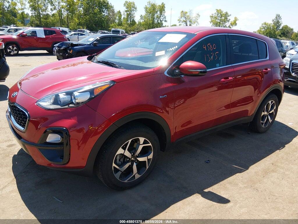 KNDPMCAC2M7882282 2021 KIA SPORTAGE photo no. 2