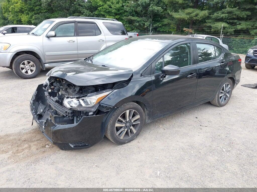 3N1CN8EV4ML893089 2021 NISSAN VERSA photo no. 2