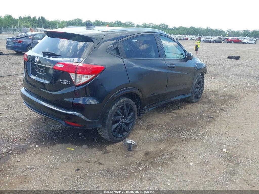3CZRU6H15MM706437 2021 HONDA HR-V photo no. 4